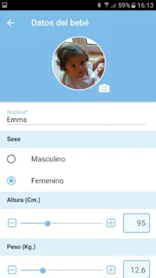 babyFever android App screenshot 2